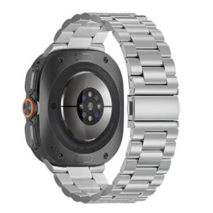 Tech-Protect STAINLESS Samsung Galaxy WATCH ULTRA 1 / 2 2024-2026 (47 MM) SIDABRINIS - Image 3