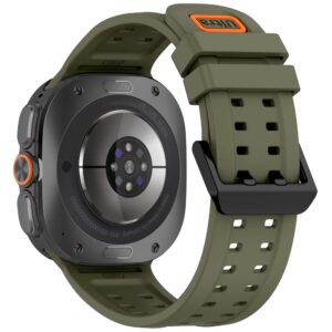 Tech-Protect SILICONE AIR Samsung Galaxy WATCH ULTRA 1 / 2 2024-2026 (47 MM) ALYVINĖS ŽALIOS SPALVOS - Image 3