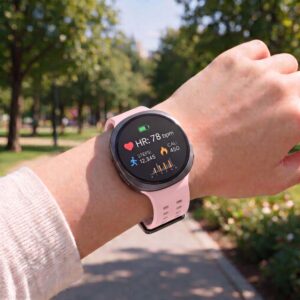 Tech-Protect SILICONE AIR Samsung Galaxy WATCH 8 / 9 / CLASSIC (40 / 44 / 46 MM) ŠVIESIAI ROŽINĖ - Image 3