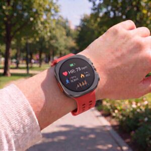 Tech-Protect SILICONE AIR Samsung Galaxy WATCH ULTRA 1 / 2 2024-2026 (47 MM) TAMSIAI RAUDONA - Image 3