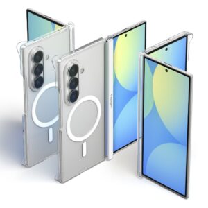 SPIGEN AIRSKIN ZERO MAGSAFE GALAXY Z FOLD 8 YPAČ SKAIDRUS/BALTAS - Image 3