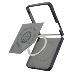 SPIGEN NANO POP MAGSAFE GALAXY Z FLIP 8 JUODAS (BLACK SESAME) - Image 3