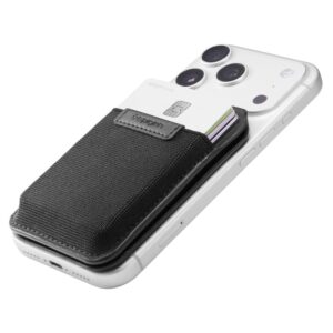 SPIGEN S314-4 SLIM FOLD TRIPOD WALLET MAGSAFE JUODAS - Image 3