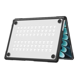 TECH-PROTECT VELAR MACBOOK AIR 15 M2-M5 2023-2026 JUODAS/MATINIS SKAIDRUS - Image 3