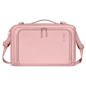 Tech-Protect DEFENDER S50 RYANAIR & WIZZAIR KELIONINĖ KUPRINĖ NEŠIOJAMAM KOMPIUTERIUI 20L 40x20x25 DULKIŲ ROŽINĖ - Image 3