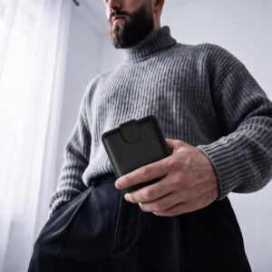Tech-Protect Wallet Samsung Galaxy Z FLIP 8 JUODAS - Image 4