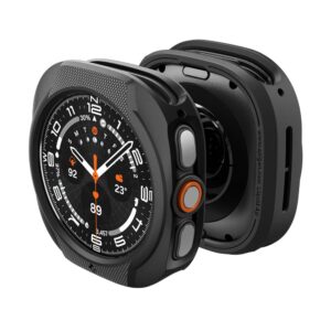 Spigen LIQUID AIR Samsung Galaxy WATCH ULTRA 2 2026 (47 MM) MATINIS JUODAS - Image 3