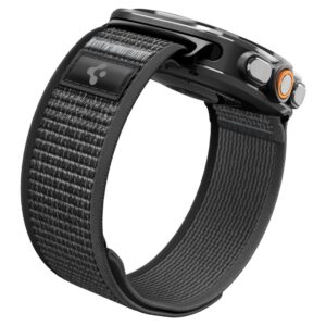 Spigen ATHLEX AIR DIRŽELIS Samsung Galaxy WATCH ULTRA 1 / 2 2024-2026 (47 MM) ACTIVE JUODA/PILKA - Image 4