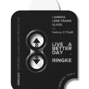 FOTOAPARATO APSAUGINIS RĖMELIS RINGKE CAMERA FRAME 2-PACK Samsung Galaxy Z FLIP 8 BLACK - Image 4