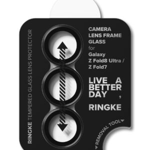 FOTOAPARATO APSAUGA RINGKE CAMERA FRAME 2-PACK Samsung Galaxy Z FOLD 7 / 8 ULTRA BLACK - Image 4