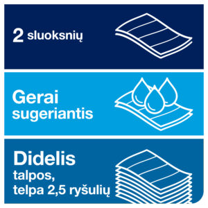Servetėlės Tork Xpress Advanced (130299) 2 sluoksniai, natūralios spalvos, 180 lapelių - Image 5