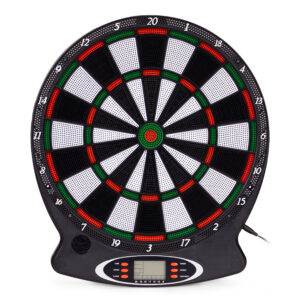 Elektroninis smiginis LCD 38 cm 18 žaidimų rinkinys su 6 smiginio strėlytėmis - Image 4
