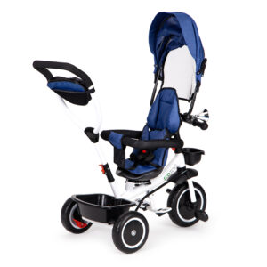 Triratis su 360' besisukančia sėdyne ECOTOYS mėlynas - Image 4