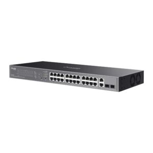 TP-Link ES228GP tinklo komutatorius Valdomas L2 Gigabit Ethernet (10/100/1000) Maitinimas per Eternetą (PoE) Juoda - Image 3