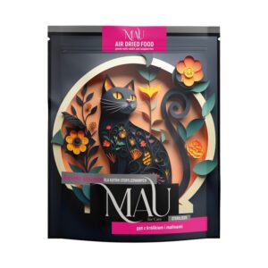 MAU Air dried Sterilised Goose with rabbit and raspberries - sausas kačių maistas - 700g