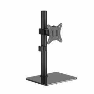 Gembird MS-D1ST-03 Monitoriaus stalo stovas, pilnai judantis, 17"-32", juodas - Image 1