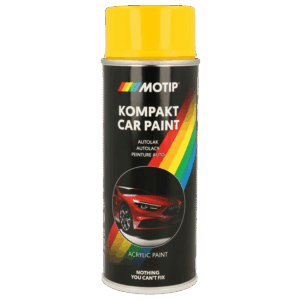 MOTIP dažai yellow high gloss 400 ml - Image 1