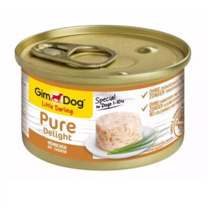 GIMDOG Little Darling Pure Delight Chicken Mono - drėgnas ėdalas šunims - 85g - Image 1