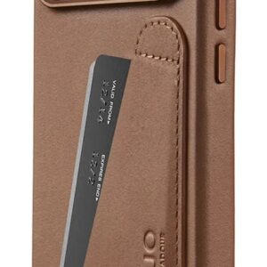 Mujjo Leather Wallet Case mobiliojo telefono dėklas 17,5 cm (6.9") Piniginės tipo Gelsvai rudas