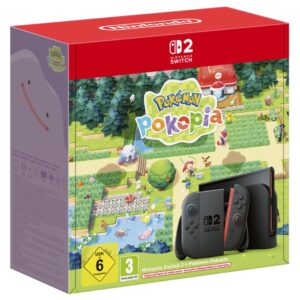 Nintendo Switch 2 & Pokemon Pokopia nešiojamoji žaidimų konsolė 20,1 cm (7.9") 256 GB Lietimui jautrus ekranas „Wi-Fi“ Juoda - Image 1