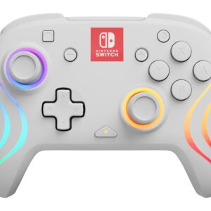 PDP Afterglow Wave Balta Žaidimų pultelis Analoginis / skaitmeninis Nintendo Switch, „Nintendo Switch“ OLED - Image 1