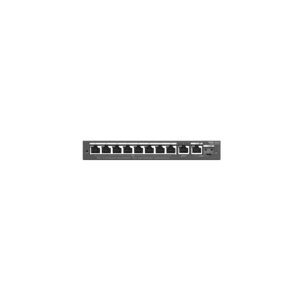 Ruijie Networks RG-ES210GS-P tinklo komutatorius Valdomas L2 Gigabit Ethernet (10/100/1000) Maitinimas per Eternetą (PoE) Juoda - Image 2