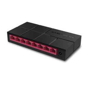 Mercusys MS108G 8 prievadų juodas nevaldomas Gigabit Ethernet tinklo komutatorius - Image 2