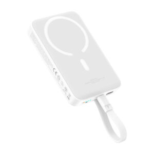 Baseus Mini 10000mAh 30W Magnetic Powerbank white Bayern Edition - Image 3