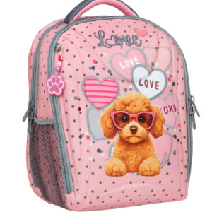Kuprinė Belmil 338-82 Pink Heart Puppy - Image 2