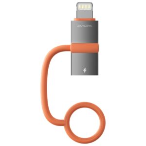 Adapter 4smarts USB-C to Lightning PD 27W gray 2vnt - Image 2