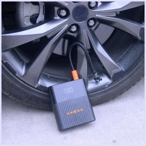Jump Starter 4smarts PitStop+ 8800mAh Powerbank with compressor and flashlight juodos spalvos - Image 5