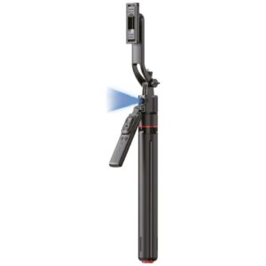 4smarts selfie stick tripod with 360° AI face tracking black