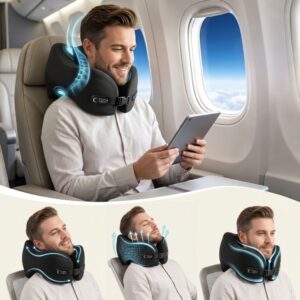 TECH-PROTECT COMFORTREST KELIONINĖ KAKLO PAGALVĖ JUODA - Image 4