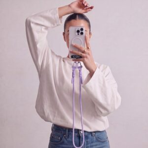 Tech-Protect C5SD ROPE CROSSBODY DIRŽELIS LAVENDER - Image 4