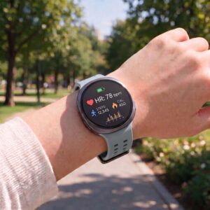 Tech-Protect SILICONE AIR Samsung Galaxy WATCH 8 / 9 / CLASSIC (40 / 44 / 46 MM) MIST GREY - Image 4