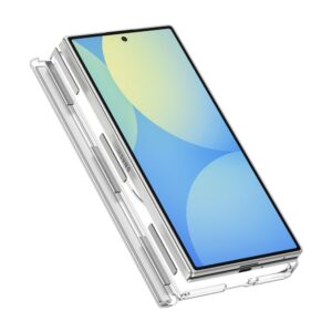 SPIGEN AIRSKIN ZERO MAGSAFE GALAXY Z FOLD 8 YPAČ SKAIDRUS/BALTAS - Image 4