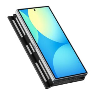 SPIGEN AIRSKIN ARAMID MAGSAFE GALAXY Z FOLD 8 ULTRA JUODAS - Image 5
