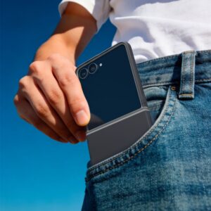 SPIGEN NANO POP MAGSAFE GALAXY Z FLIP 8 JUODAS (BLACK SESAME) - Image 4