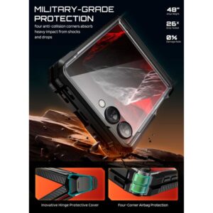 SUPCASE UB GRIP MAG MAGSAFE GALAXY Z FLIP 8 JUODAS - Image 4