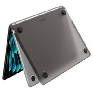 SPIGEN AIRSKIN MACBOOK AIR 13 M2-M5 2023-2026 FROST BLACK - Image 4