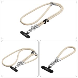 TECH-PROTECT C10S ROPE CROSSBODY & WRIST DESERT BEIGE/TITANIUM - Image 4
