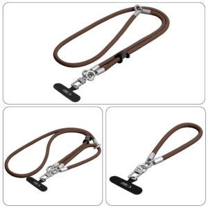 TECH-PROTECT C10S ROPE CROSSBODY & WRIST WALNUT BROWN/TITANIUM - Image 4