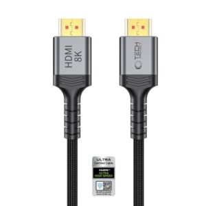 TECH-PROTECT ULTRABOOST HDMI 2.1 KABELIS 4K 120HZ / 8K 60HZ 200CM JUODAS - Image 4