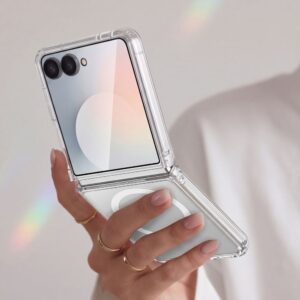 TECH-PROTECT FLEXAIR HYBRID MAGSAFE GALAXY Z FLIP 8 SKAIDRUS - Image 4
