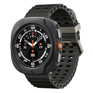 Spigen LIQUID AIR Samsung Galaxy WATCH ULTRA 2 2026 (47 MM) MATINIS JUODAS - Image 4