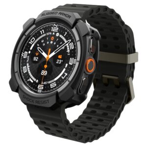 Spigen RUGGED ARMOR Samsung Galaxy WATCH ULTRA 2 2026 (47 MM) MATINĖ JUODA - Image 4