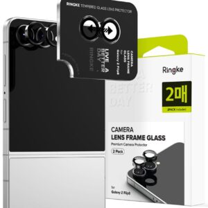 FOTOAPARATO APSAUGINIS RĖMELIS RINGKE CAMERA FRAME 2-PACK Samsung Galaxy Z FLIP 8 BLACK