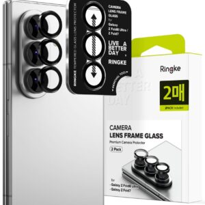 FOTOAPARATO APSAUGA RINGKE CAMERA FRAME 2-PACK Samsung Galaxy Z FOLD 7 / 8 ULTRA BLACK