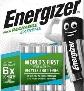 Įkraunami elementai Energizer HR03, AAA 800mAh, 4 vnt