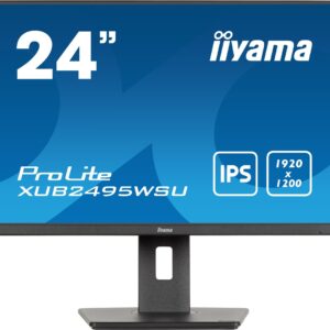 iiyama ProLite XUB2495WSU-B7 kompiuterio monitorius 61,2 cm (24.1") 1920 x 1200 pikseliai WUXGA LED Juoda - Image 2